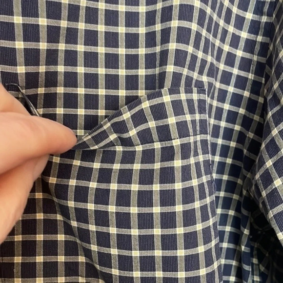 New Men's Brooks Brothers 100% Cotton Long Sleeve Button Down Shirt Size M - Picture 9 of 9